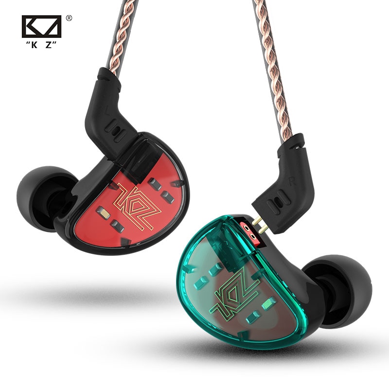 KZ As10 5BA+5BA For Phones And Music Noise Cancelling Sports Dynamic Hybrid 5 Balanced Armature Driver Monitor Earphone