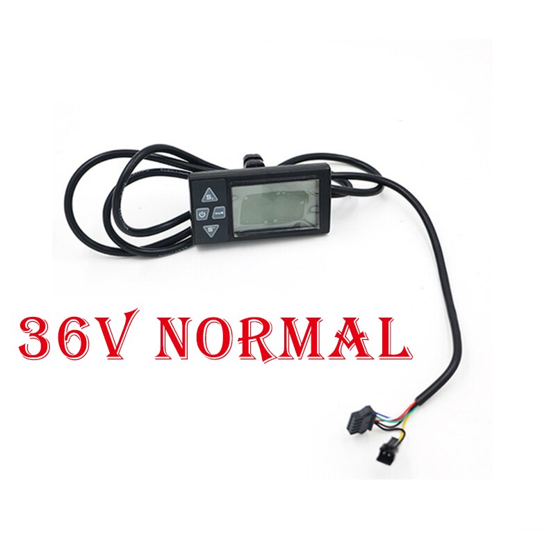 JS E-Bike LCD Display Waterproof Speedometer Wireless Bicycle Computer Connect Accessories Cycling Potentiometer Sensor Panel: 36V Original line