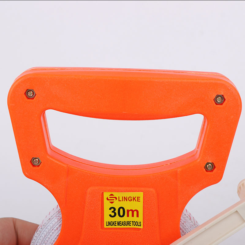 30/50/100M Handheld Glasvezel Meetlint Hoge Precisie Slijtvaste Intrekbare Tape Liniaal Houtbewerking Meetinstrumenten