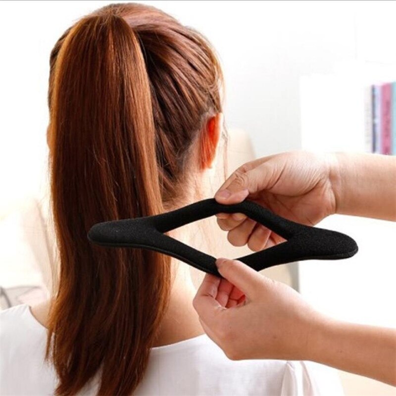 4pcs/set magic foam sponge Clip Bun curler braider hairstyle twist maker tool Dount Twist Hair Accessories Styling