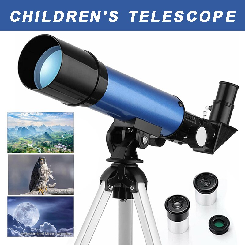 F36050m Telescope Astronomical Monocular High Power Telescope With Tripod Refractor Spyglass Zoom Powerful For Astronomic Space