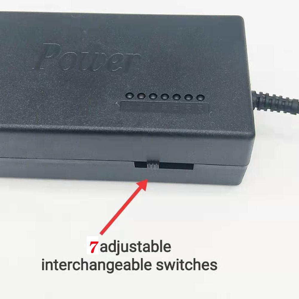 28Pcs Universal Power Adapter 96W 12V Naar 24V Verstelbare Draagbare Oplader Voor Dell Toshiba Hp Asus acer Laptops Eu-Plug