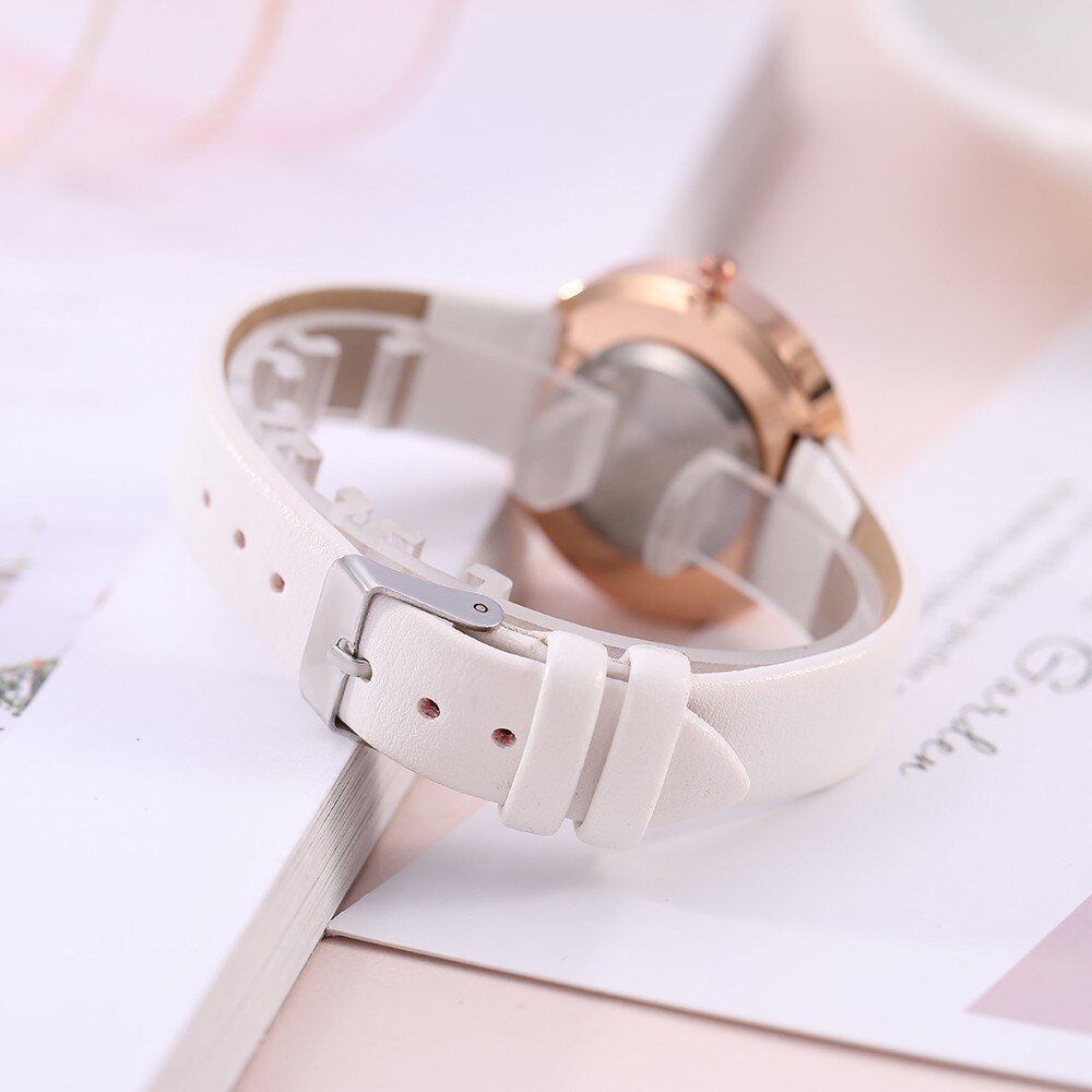 Zeer chique, stijlvolle dameshorloge, klassiek quartzhorloge van roestvrij staal, armbandhorloges, dameshorloges