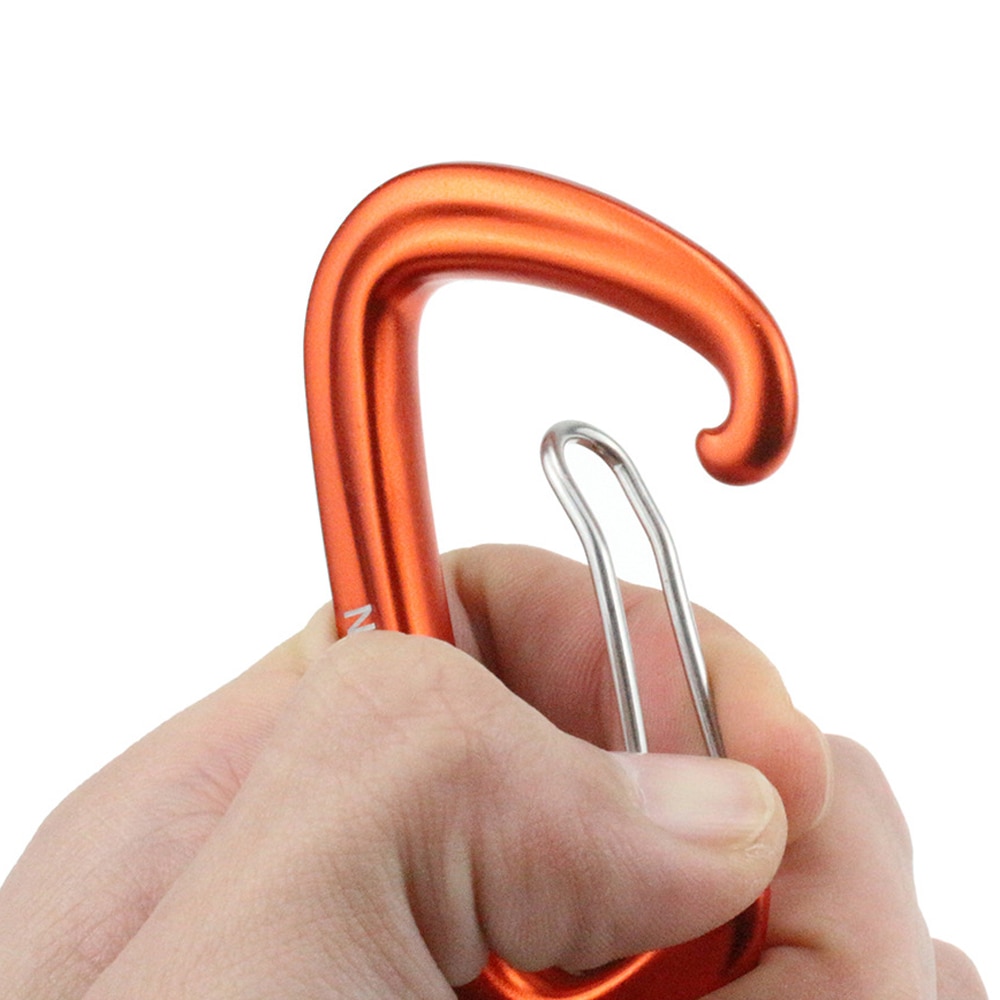 6 PCS Carabiner 12KN Heavy Duty Carabiner Clips for Hammocks Camping Hiking Backpacking