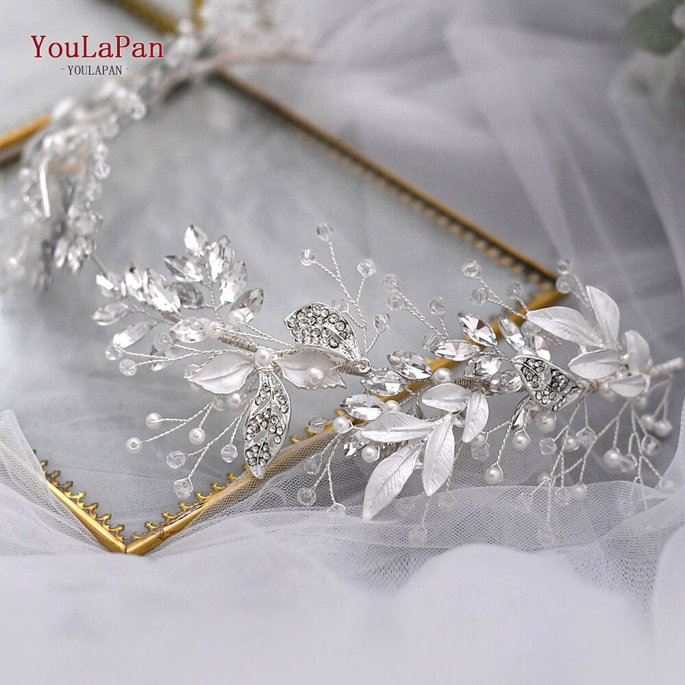 YouLaPan SH272 Braut Gürtel mit Strass Hochzeit Gürtel für Braut Kleid Gürtel Hochzeit Kleid Schärpe Elfenbein Taille Metall Gürtel