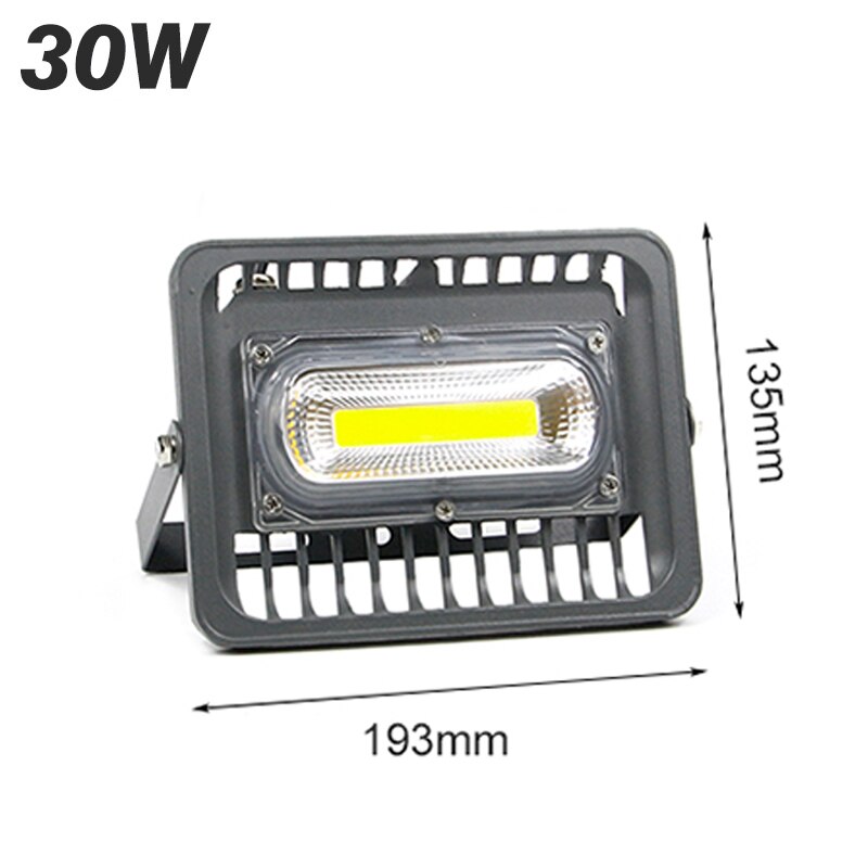 Waterproof IP65 Reflector LED Flood Light 30W 50W 70W 100W AC 220v 240V LED Floodlight For Spotlight LED outdoor lighting: 30W 220V