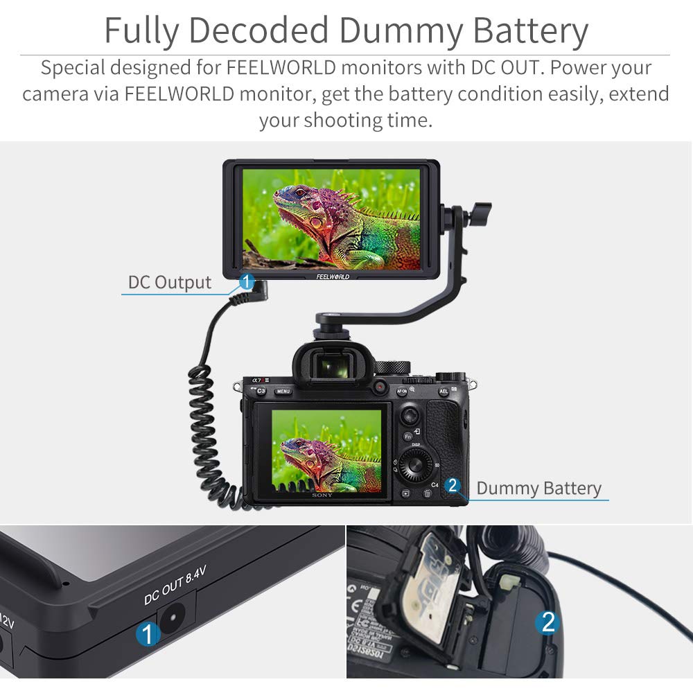 NP-FZ100 NPFZ100 dummy battery Fully decoded DC Coupler for Sony ILCE-9 Alpha A9 A7RM3 A7RIII A7M3 camera