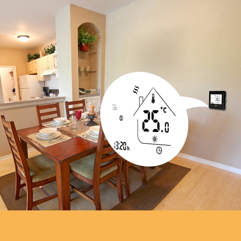 LCD Digital Display Electronic Home Programmable Thermostat Heating Control Thermostat Programmable Thermostat Digital