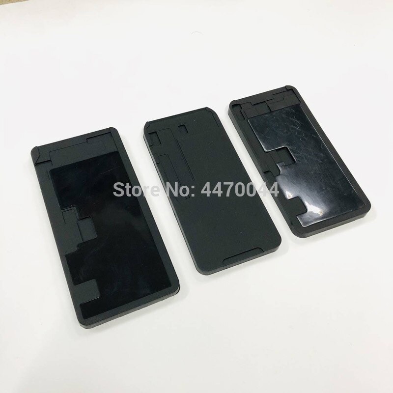 No Fold Flex Cable Black Rubber Pad OCA Laminating Mold Mat LCD Screen Refurbish Mould For iPhone 13 12 11 pro XS Repair Tools