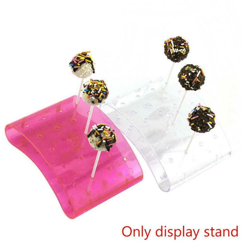 1Pc 20 Gat Lollipop Stands Diy Cake Bruiloft Decoratie Tafel Snoep Ondersteuning Display Stand Voor Kinderen Keuken Gereedschap