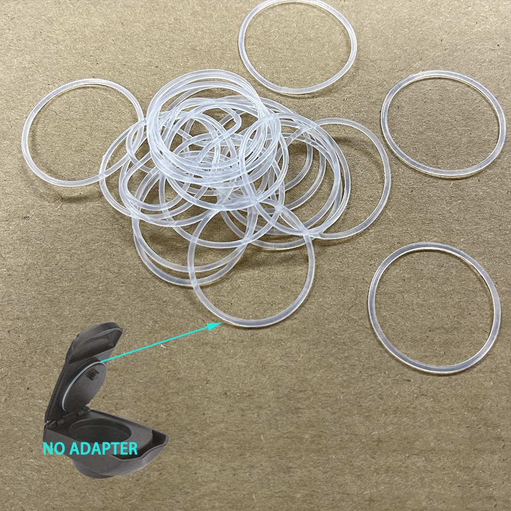 Dolce Gusto Koffie Adapter O-Ring Rubber Afdichting Alleen O-Ring Koffiemachine Capsule Accessoires Bevatten Geen Adapter: M / Licht Geel