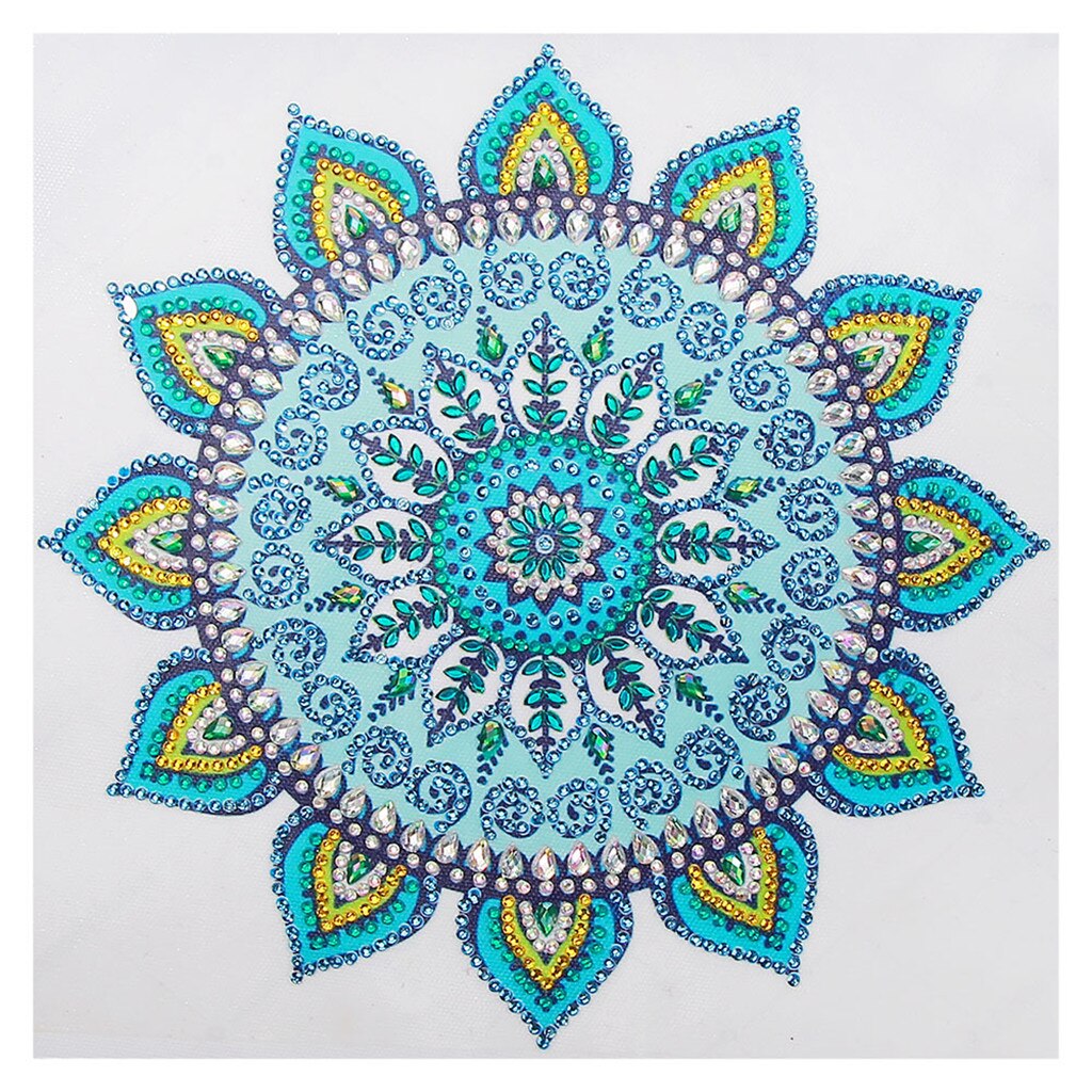 5D DIY Special Shaped Diamond Painting Mandala Kits DIY Diamond Art Paint Cross Stitch for Adults and Kids: DZ288