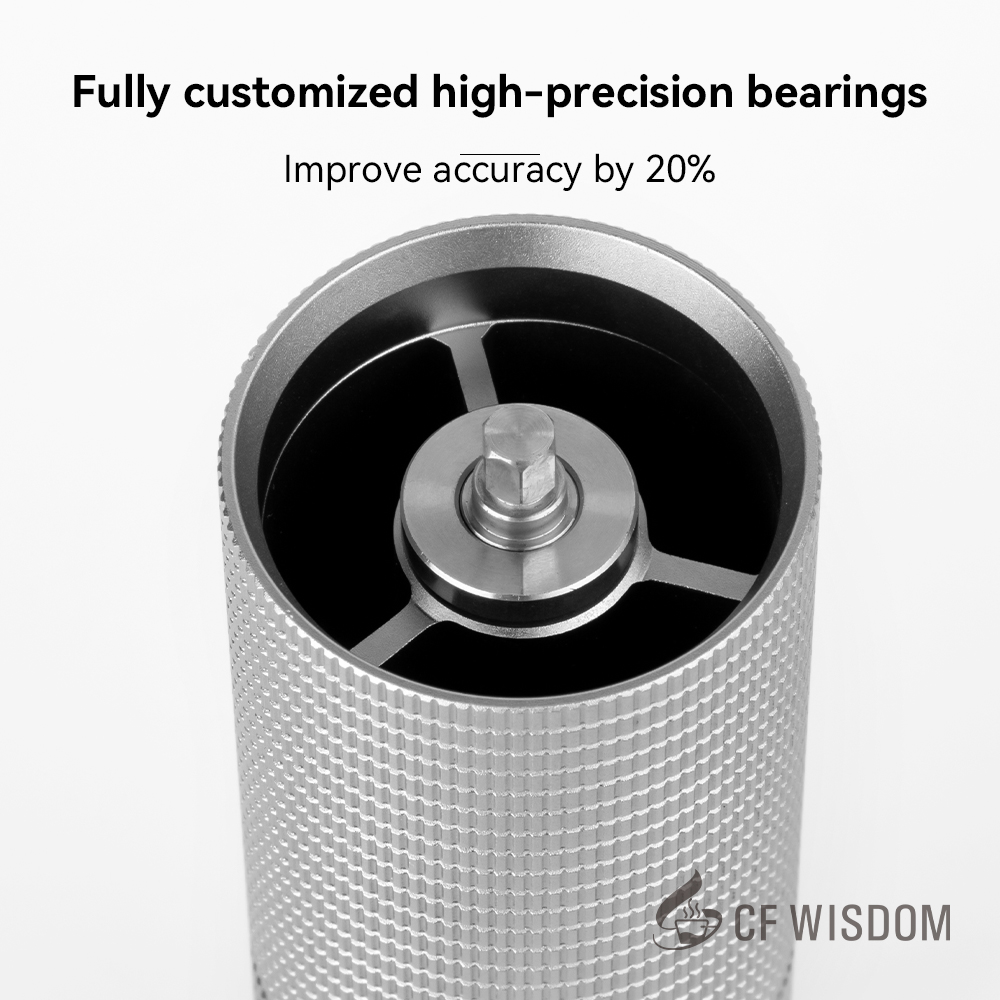 Justerbar kaffekvarn, kaffebönkvarn för espresso, manuell kaffekvarn, jul tacksägelse