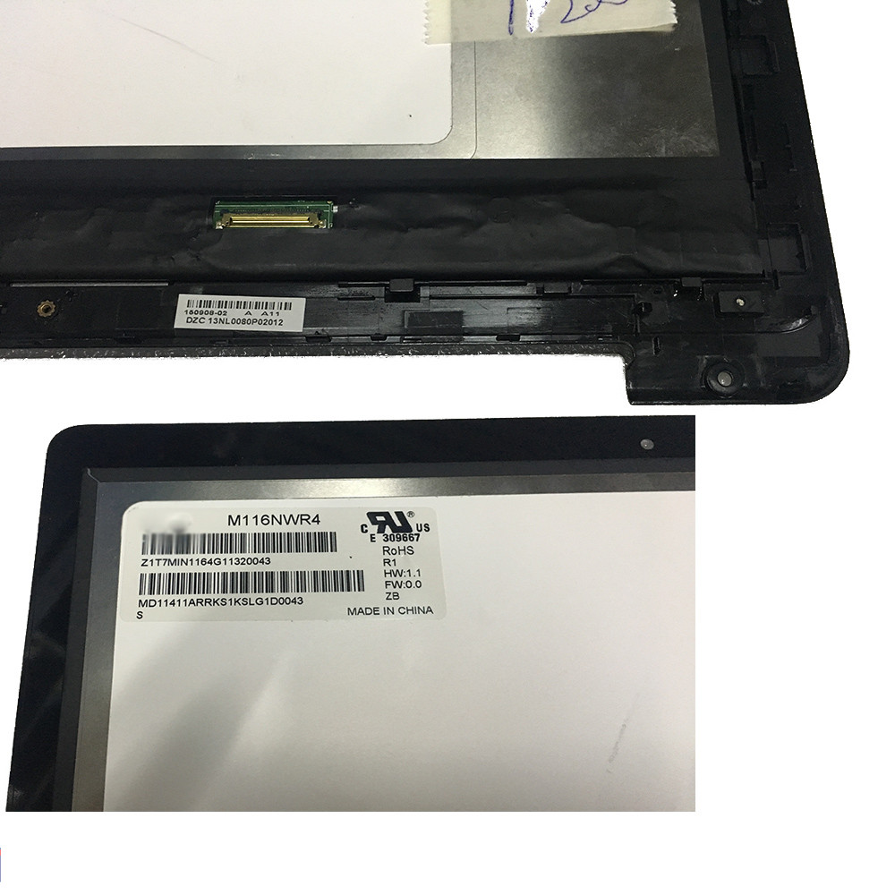 Original 11.6" Laptop IPS LCD Display Touch Component FOR ASUS Transformer Book Flip TP201 TP201S TP201SA, M116NWR4