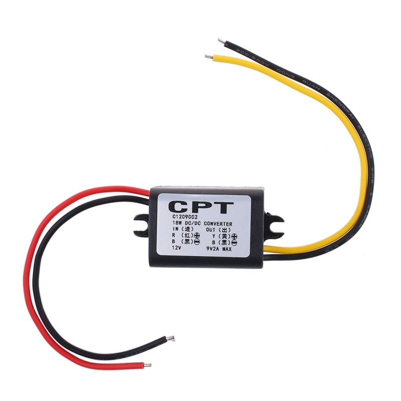 12v to 9v dc-dc buck konverter step down modul strømforsyning spændingsregulator