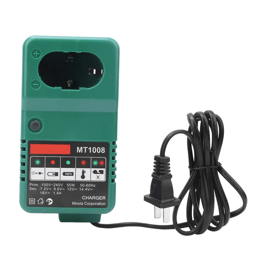 MT1008 Small Universal Charger for Electric Drill Battery 7 2/9 6/12/14 4/18V