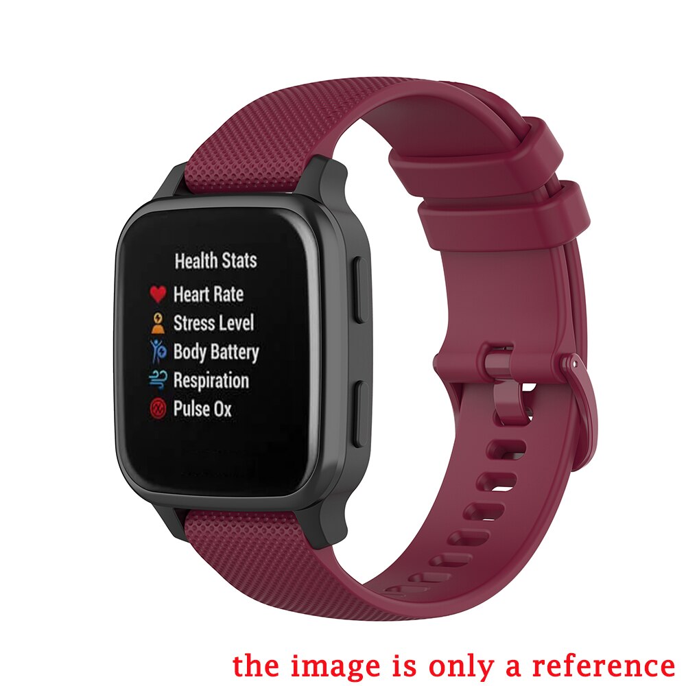 Horloge Wrist Band Voor Garmin Venu Sq 2 Plus Smart Polsband Voor Garmin Vivomove Sport/Venu/Vivoactive3 siliconen Armband Riem