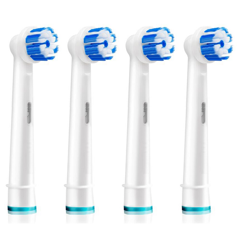 EB50 EB20 Dual Clean Opzetborstels Voor Oral B D12 D16 D100 Cross Actie Floss Action Elektrische Tandenborstel Heads zwart: EB60