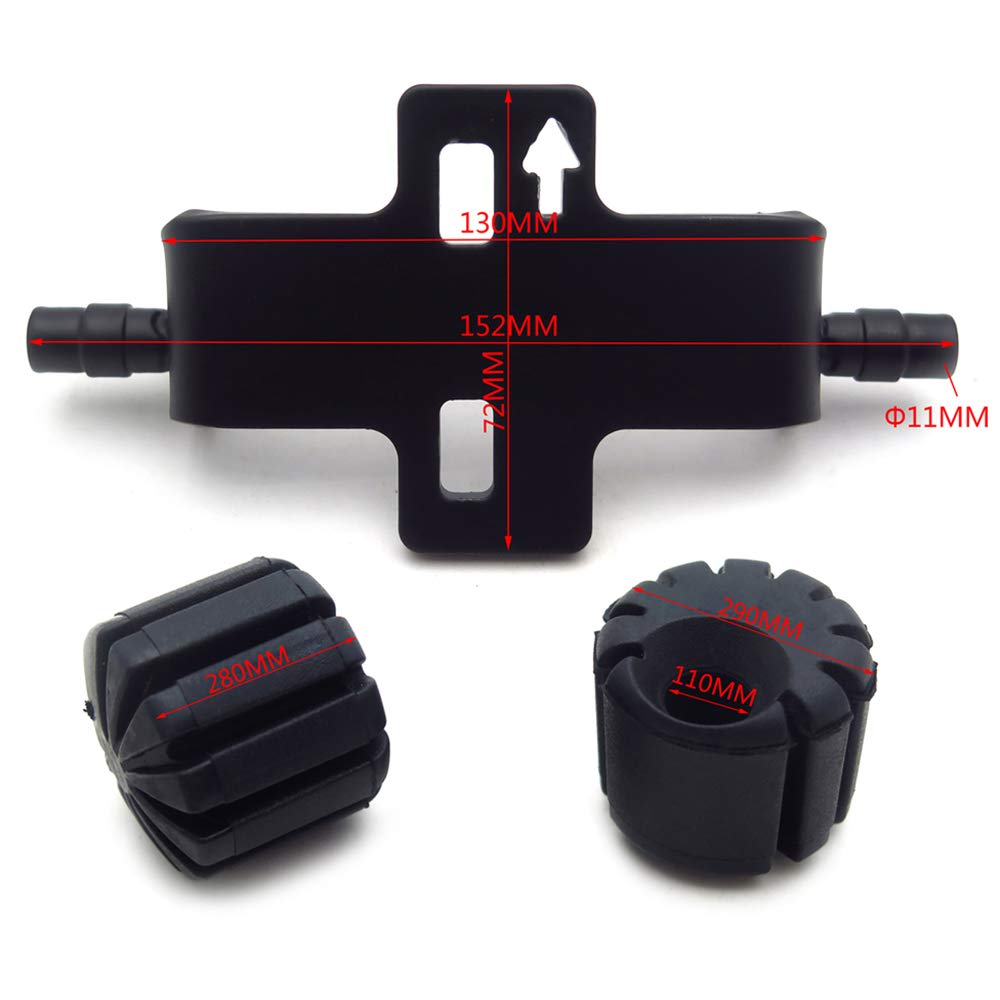 AL21 Black Rider Seat Lowering Kit Compatible for... Grandado