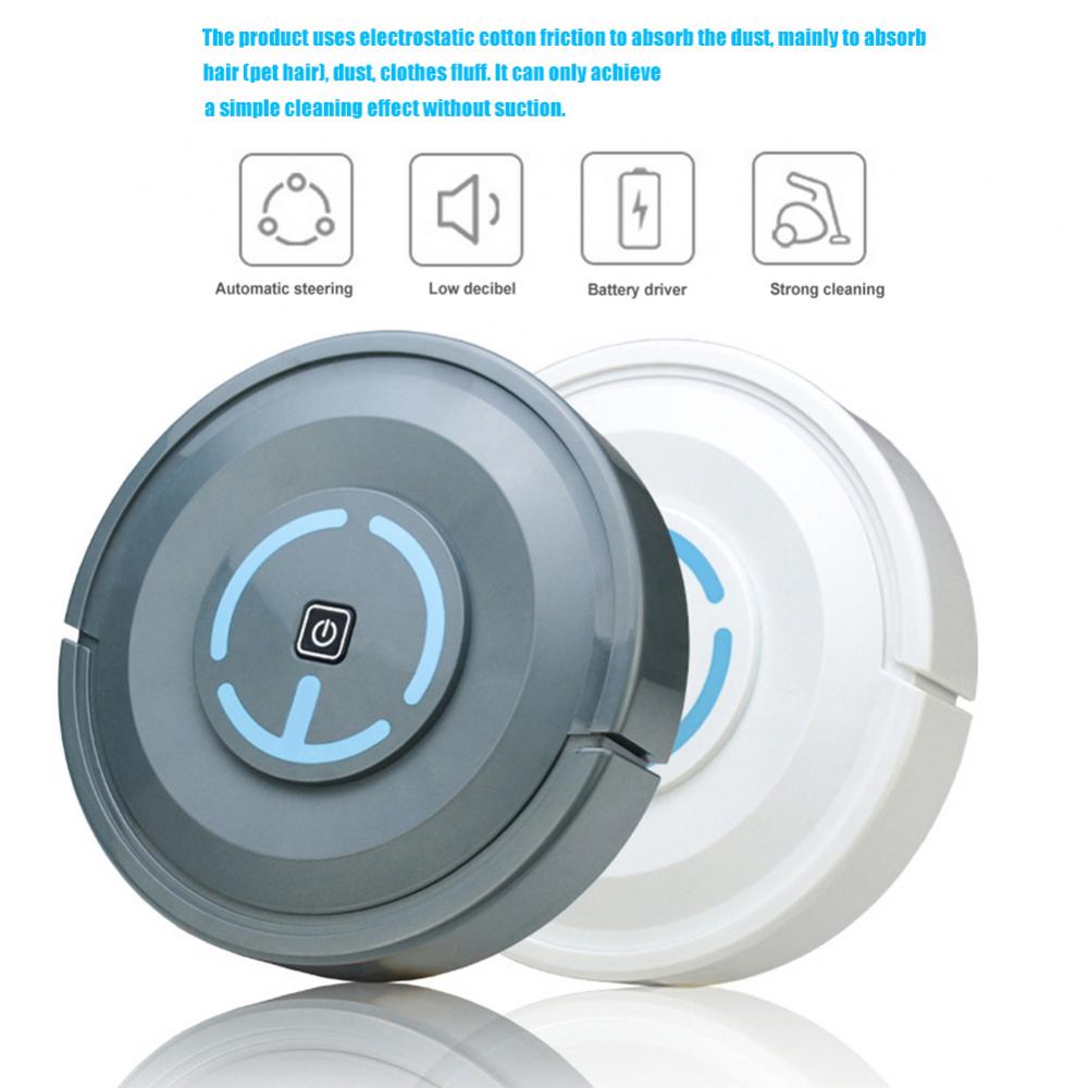 Hosehold Sweeping Robot Automatic Smart Sweeper Floor Cleaning Machine Dust Remover No Suction Sweeper