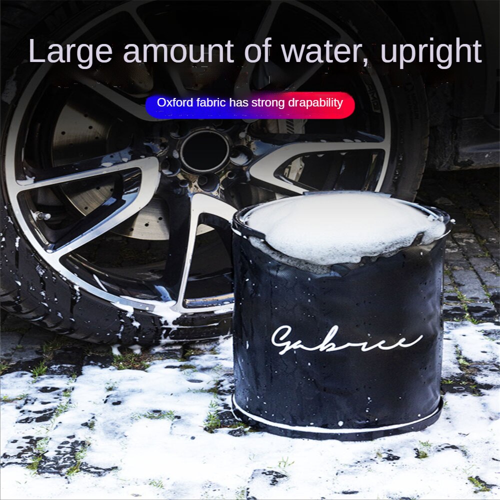 Car folding bucket car multi-function portable car with telescopic large outdoor fishing shrinking car wash special