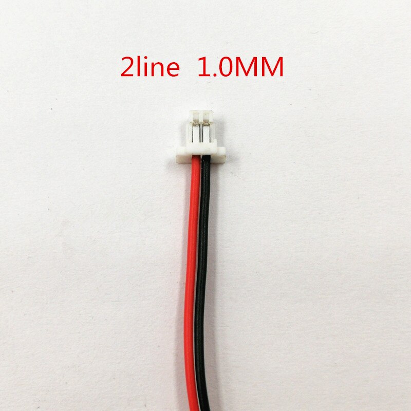 Batería de polímero de litio 3,7 V, 502535 052535 500MAH, certificación de CE FCC ROHS MSDS, 5 unids/lote: plug 1.0mm