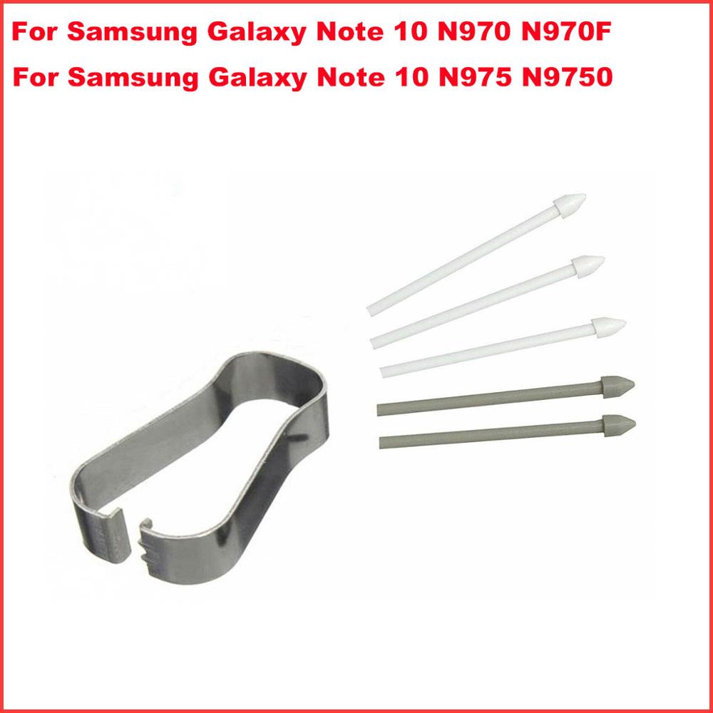 Stylus S Pen Tips Met Clip Praktische Nib Gereedschap Voor Samsung Galaxy Note 10 N970 N975F N970F Note 10 Plus n975 5G N976 Lite N770F