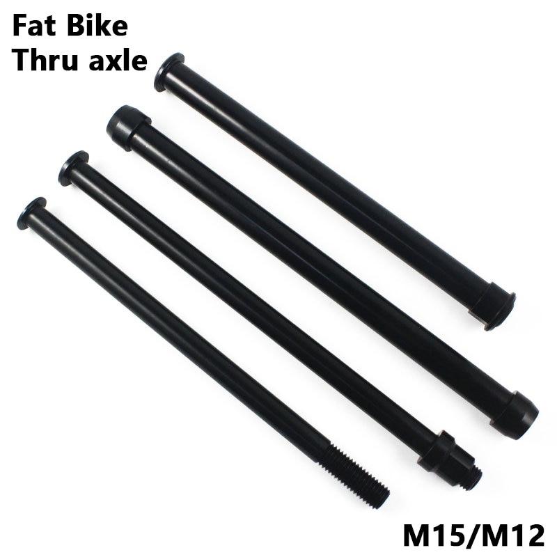 Fiets Steekas Fatbike As Spiesjes Fiets Hubs Buis As Quick Release Voor Achteras M12 M15 P1.5 P1.75 Bike accessoires