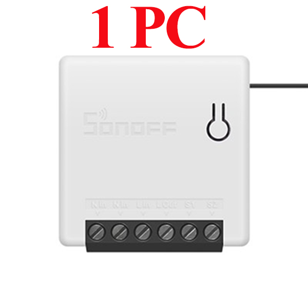 1/10Pieces Sonoff Mini DIY Smart Switch Small Ewelink Remote Control Wifi Switch Support An External Work with Alexa Google Home