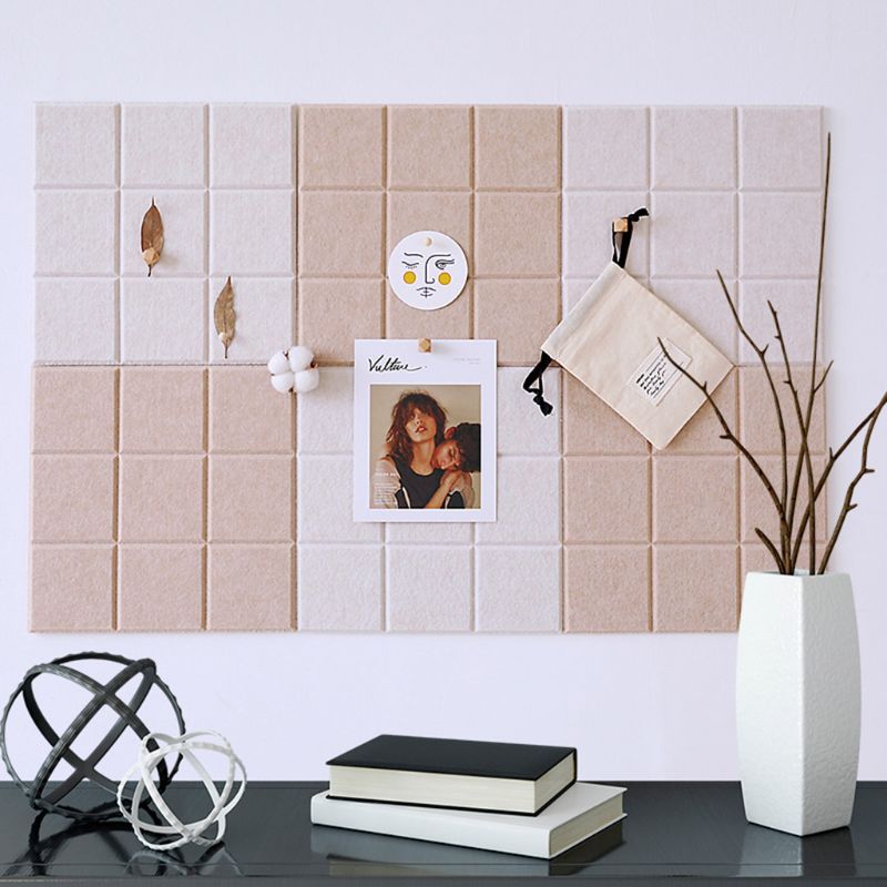 Nordic Stijl Vilt Achtergrond Brief Board Fotowand Huishoudelijke Bericht Display