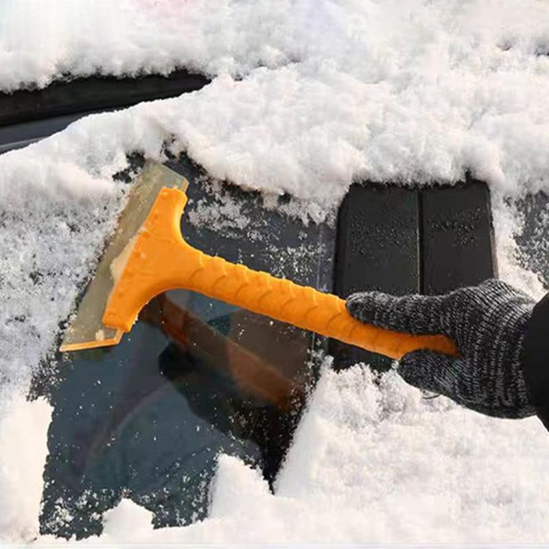 Car Ice Scrapers Winter Windshield Anti-Scratch Ice Tool Shovel Effective Frost Cleaning For Winter Window For Cars Trucks Suvs