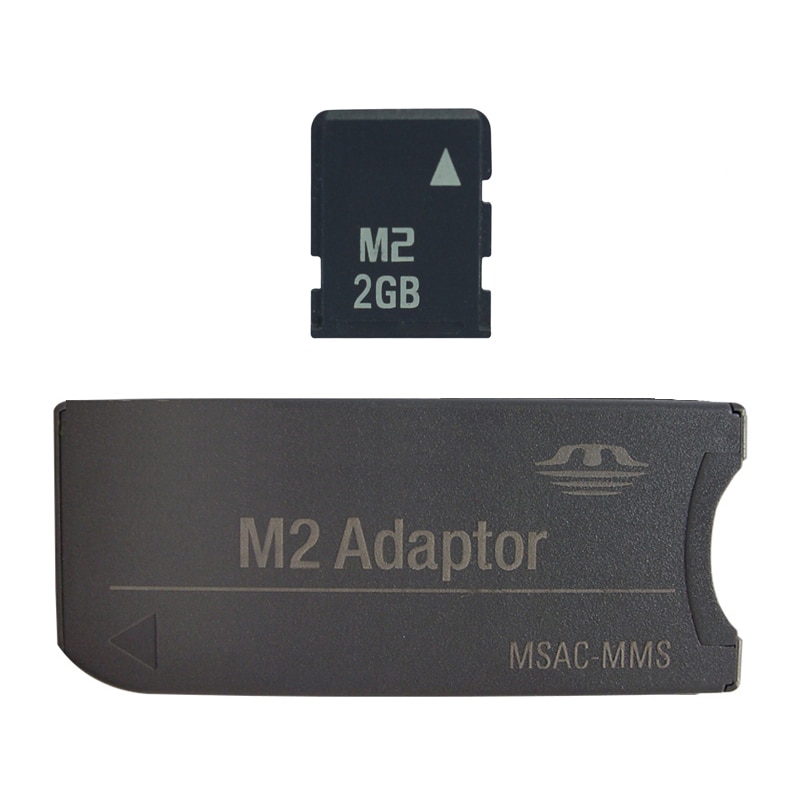 Grote Originele! M2 geheugenkaart 512 MB 1 GB 2 GB 4 GB 8 GB Memory Stick Micro met Adapter MS PRO DUO