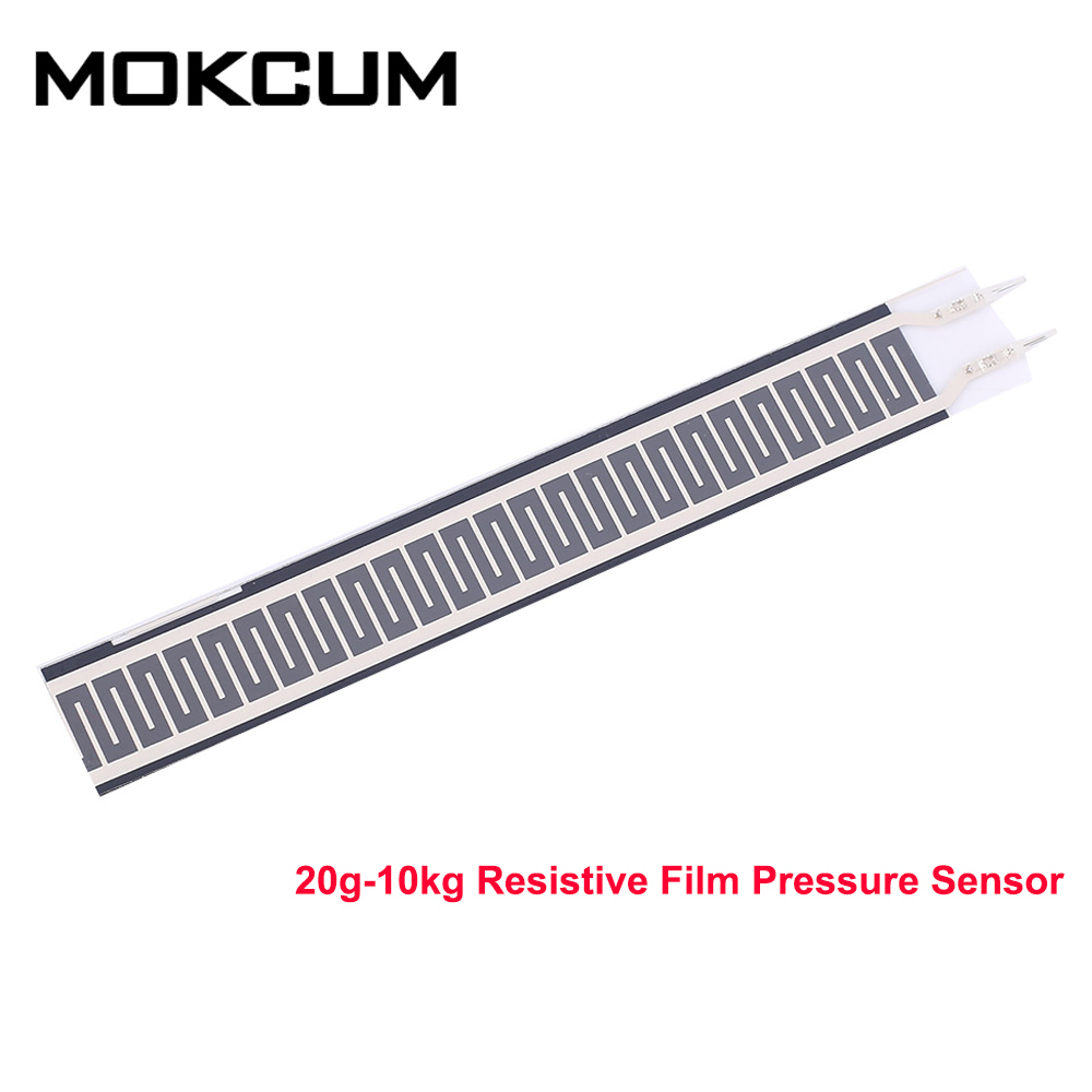 20g-10kg Resistive Film Pressure Sensor 110mm Flexible Force Sensitive Resistor for Robot Wearable Device for Smart cushion sofa