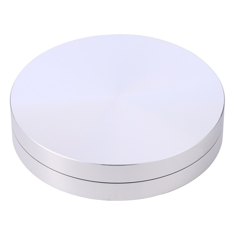 Bandeja giratoria con eje para hornear pasteles, Base giratoria de aleación de aluminio, rodamiento de Rotor de aluminio, 1 unidad