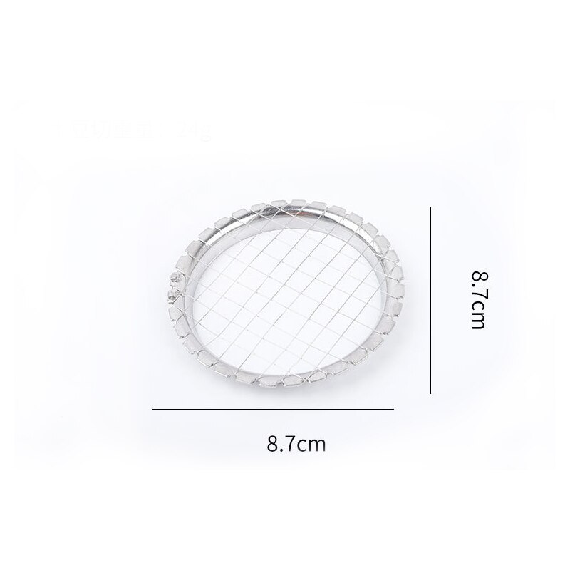 Acier inoxydable oeuf trancheuse Cutter coupe oeuf dispositif grille pour légumes salades pomme de terre champignon outils Chopper pour cuisine Chopper