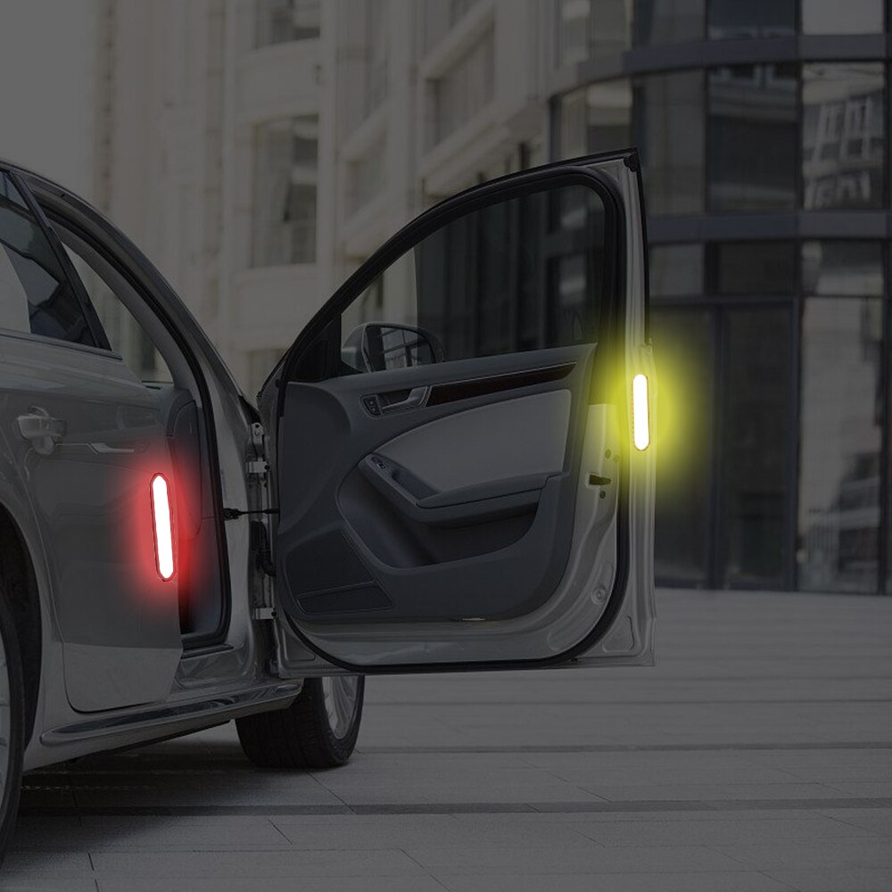 Car Reflective Warning Tape Sticker For Tesla Model 3 Model X Model S VW Transporter Caravelle T6 Multivan