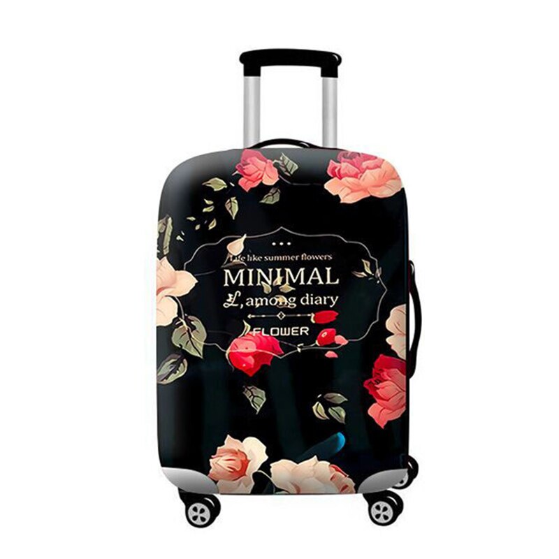 HMUNII-funda protectora para maleta equipaje elástico, cubierta antipolvo de novedosa, aplicable a 24 pulgadas, accesorios de viaje multifunción: MINIMAL / M