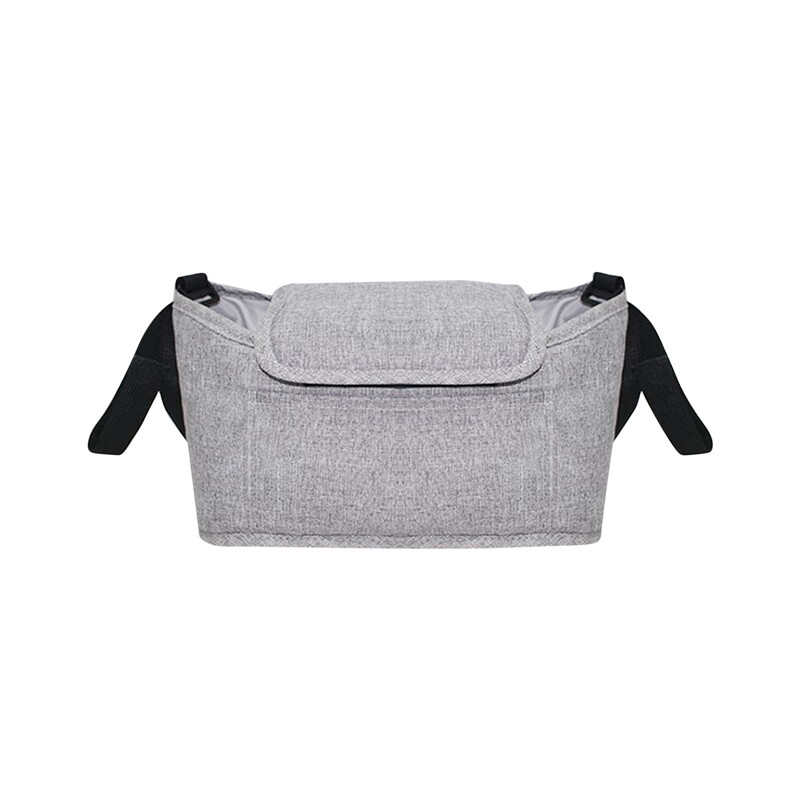 Baby Stroller Bag Mummy Organizer Bag Nappy Diaper Bags Carriage Buggy Pram Cart Basket Hook Stroller Accessories: Grey