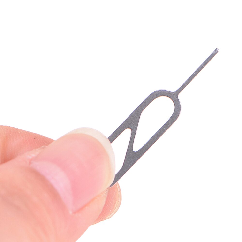10 Stks/set 32Mm Rvs Sim Kaart Lade Ejector Mobiele Telefoon Verwijderen Kaart Pin Mobiele Telefoon Sleutel Gereedschap