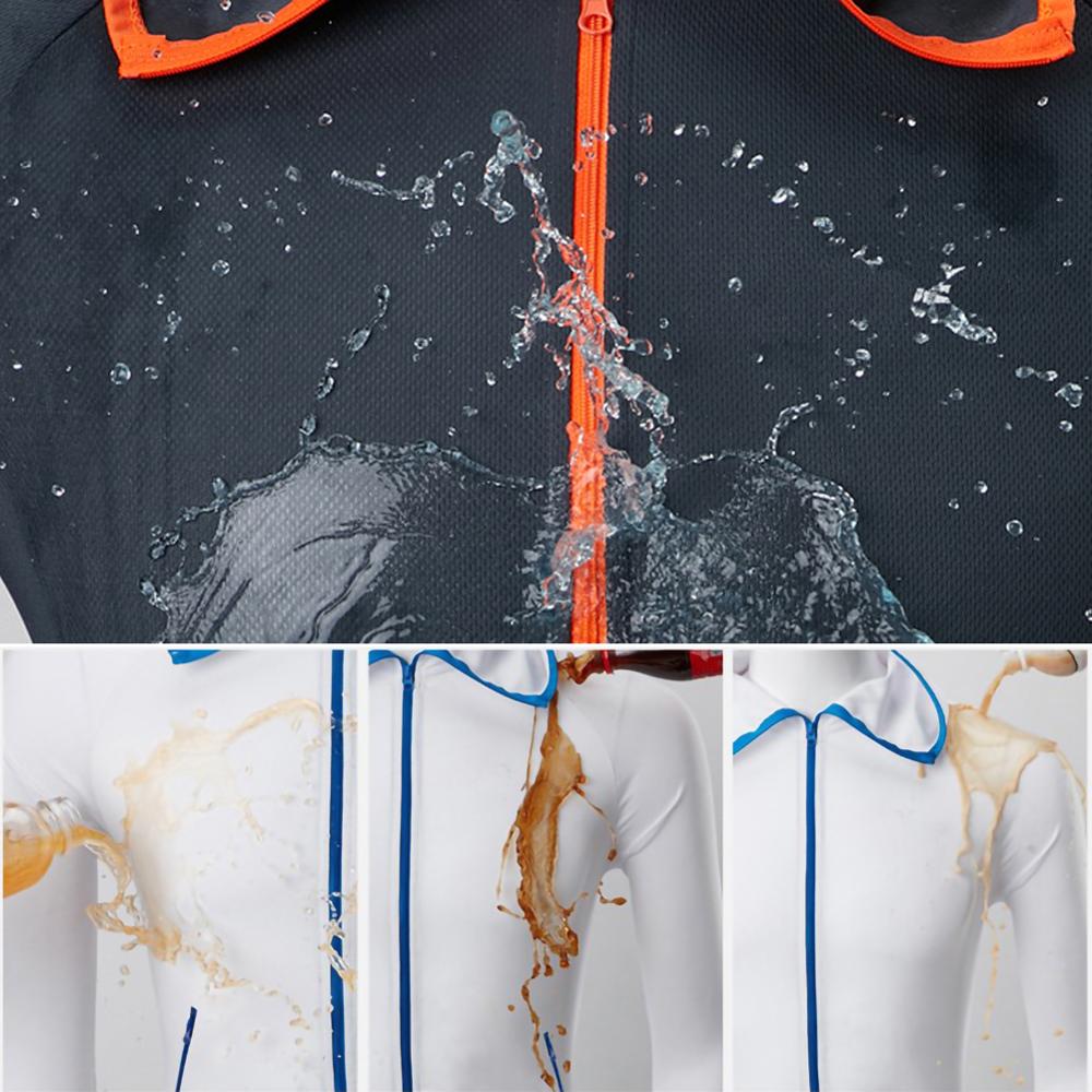 Vissen Pak Shirt Ademend Mannelijke Waterdichte Lange Mouwen Sneldrogende Vissen Jas Nano-Hydrofobe Materiaal Kleding