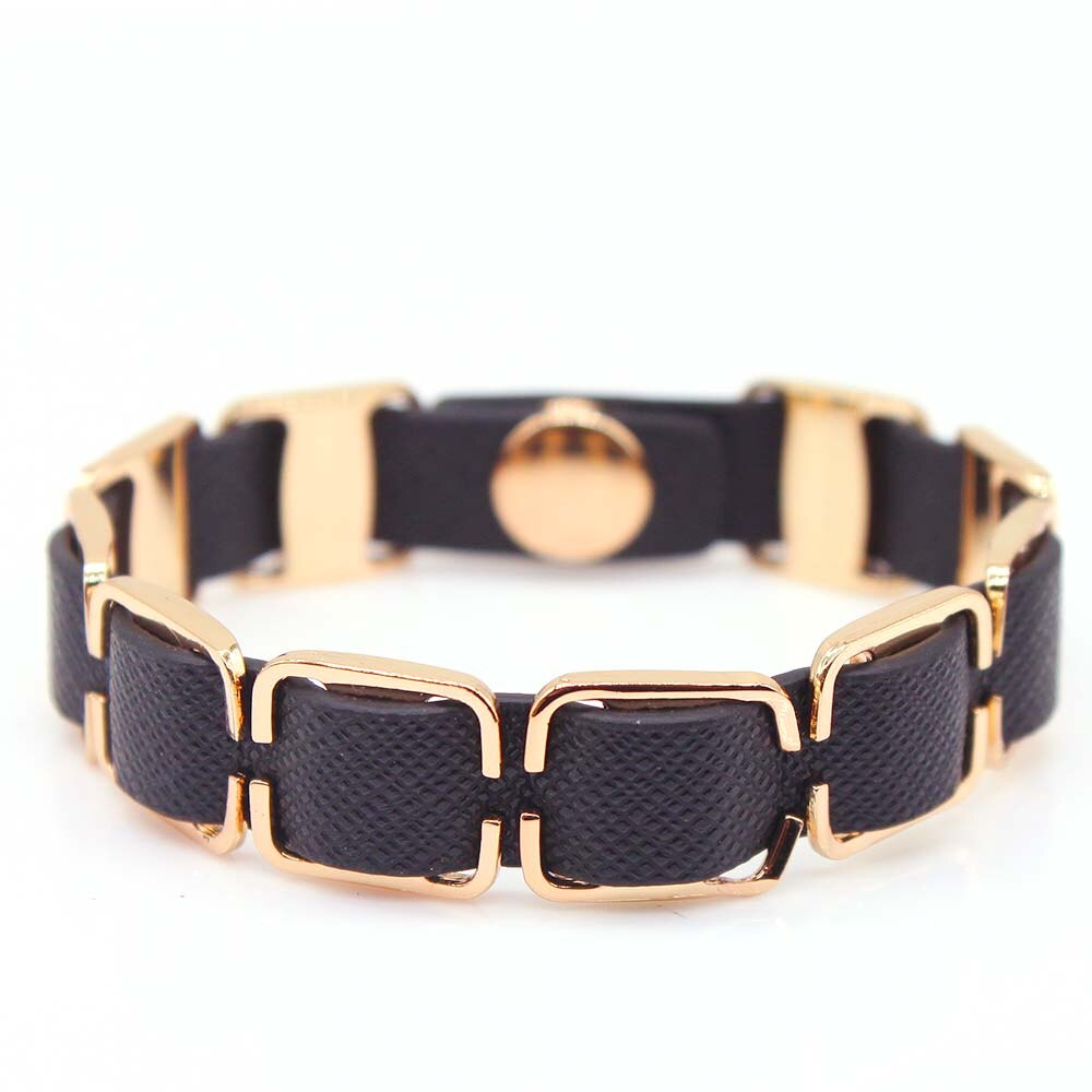 Moda corrente geométrica tecelagem punk pulseira de couro temperamento personagem ornamentos restaurar formas antigas homem e mulher
