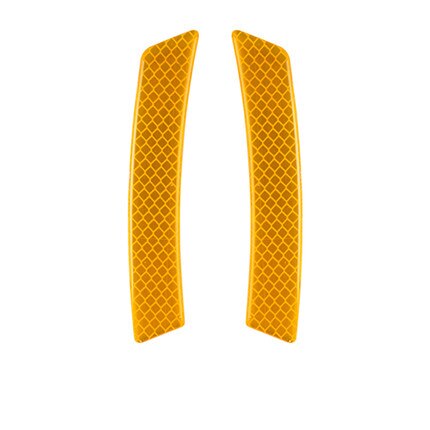 Car Sticker Stickers Car Reflective Sticker OPEN Reflective Tape Warning Mark Open Notice Accessories Car-styling Safety Mark: Yellow  B  2pcs