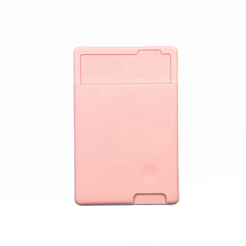 Silikon Telefon Zurück Karte Fall Für ID Kreditkarte Handy Selbst-Kleber Karte Tasche Aufkleber Halter Für IPhone Für android: Himmel Blau