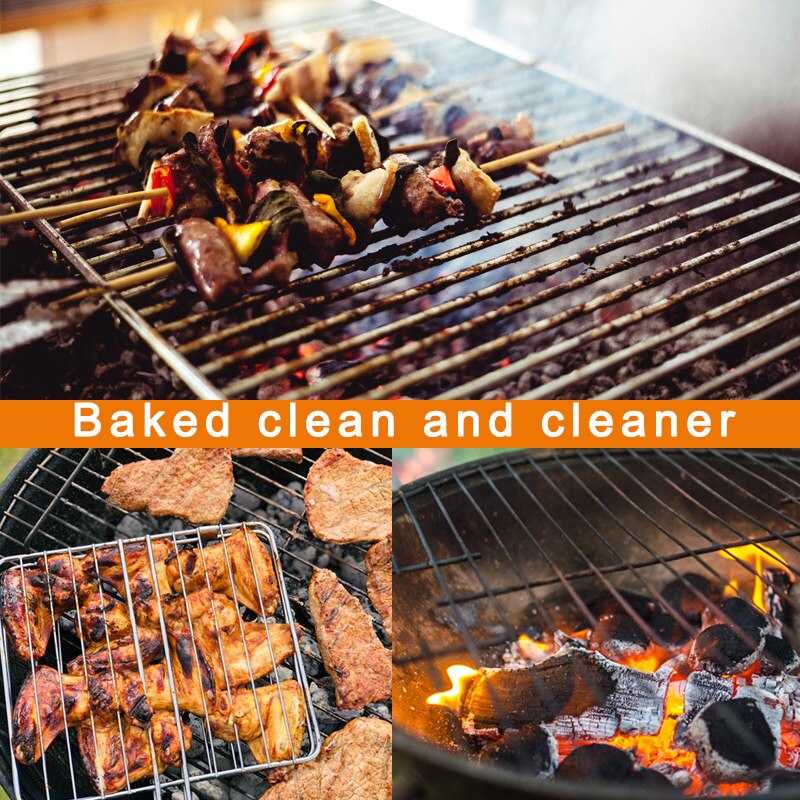 1-5 uds la parrilla de la barbacoa de la fabricación de bloques de ladrillo barbacoa piedra para limpieza de cocina estanterías de las manchas de grasa limpiador herramientas para barbacoa decora Gadgets