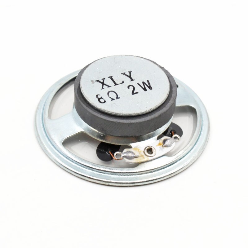 2 pièces 8R 2W haut-parleur étanche 57MM diamètre clair cône papier bouchon lumineux 32MM externe magnétique hauteur 17MM