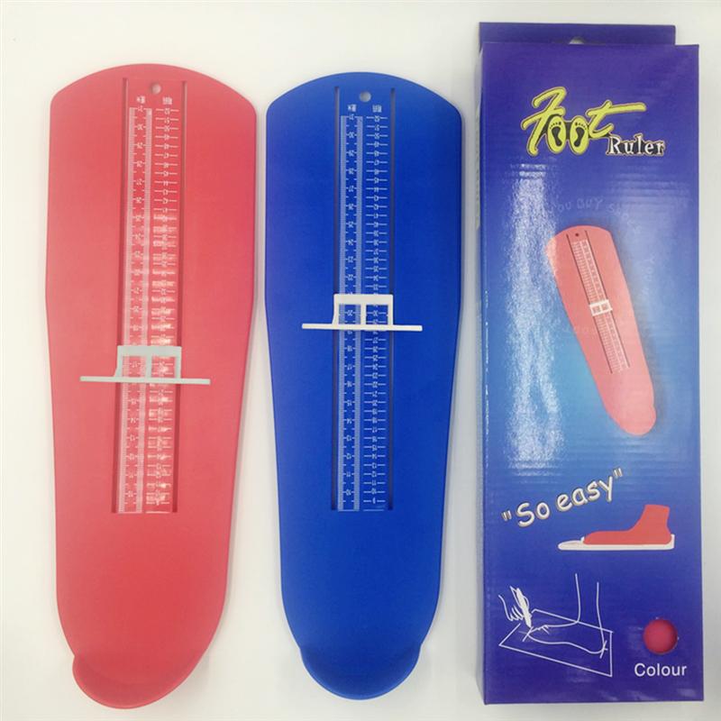 1 Set 2Pcs Foot Sizer Foot Ruler Feet Measure Device Shoe Sizer Foot Width Length Measuring Device Shoe Size Measure Gauge For A