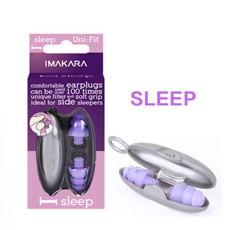 Earplugs For Sleeping Noise Canceling Reduction Music Anti-Noise Soft Set Protection Travel Sleep Swimming Silicone Ear Plugs: sleep