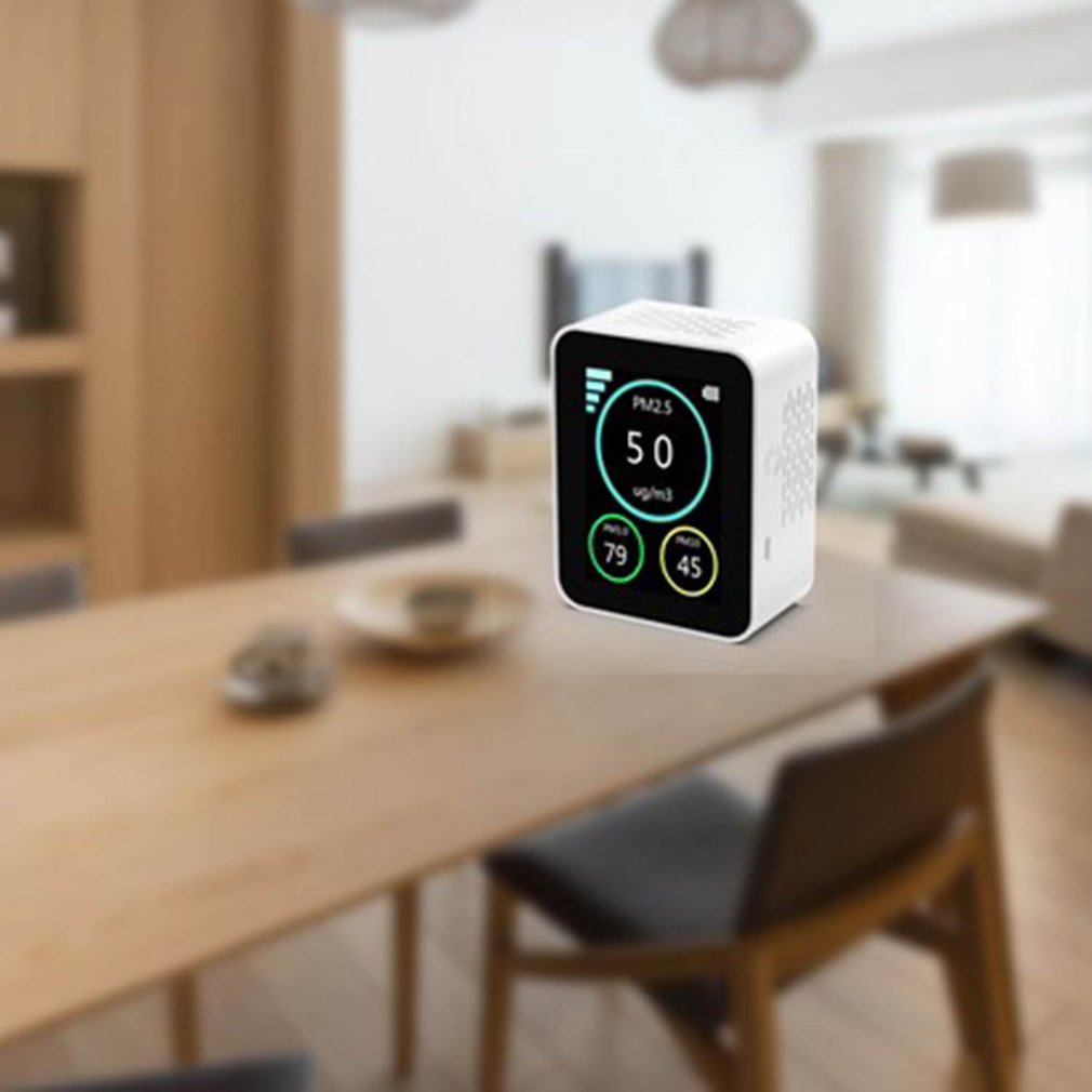 Without Wireless Digital PM2.5 PM1.0 PM10 Temperature Humidity Haze Content Dust Detection Air Detector