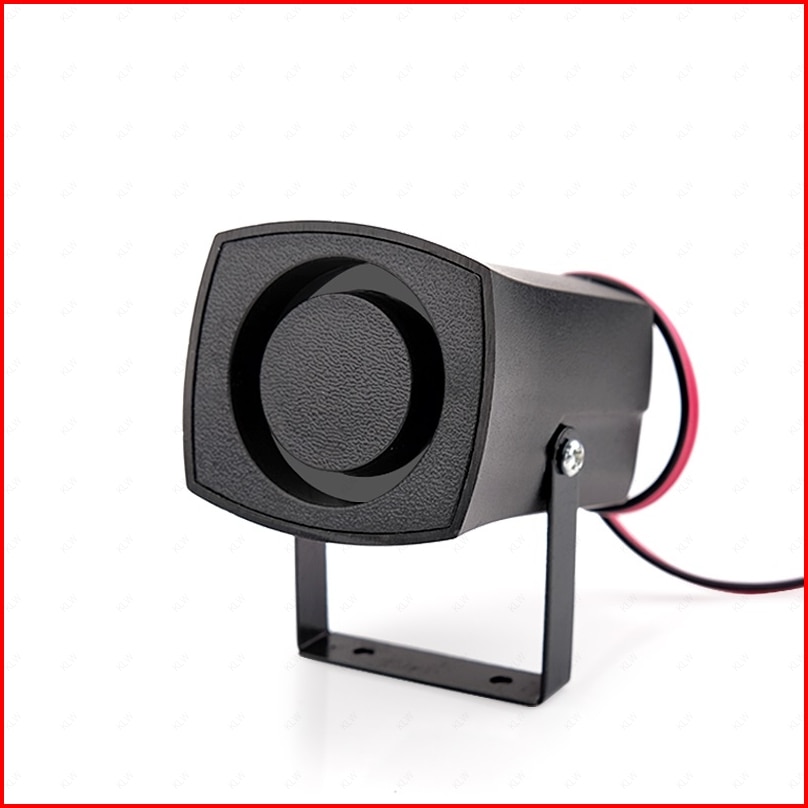 12V / 24V 120dB Beep Beep BiBi Mini Siren House Alarm Siren DC Small Car Horn Home Speaker System Reverse Backup Buzzer BB Truck