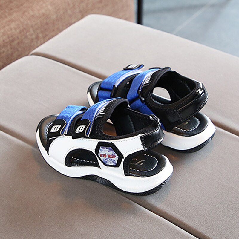 Maat 21-30 Baby Peuter Sandalen Jongens Ademend Toevallige Sandalen Meisjes Antislip Schoenen Kinderen Lichtgewicht-Wear slip Schoenen
